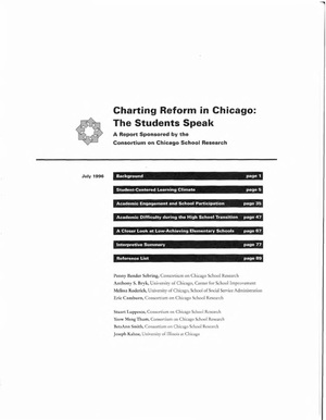 Charting Reform in Chicago: The Students Speak