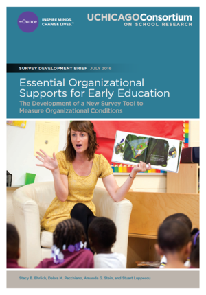 Essential Organizational Supports for Early Education: The Development of a New Survey Tool to Measure Organizational Conditions