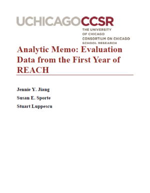 Analytic Memo: Evaluation Data from the First Year of REACH
