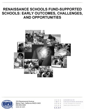 Renaissance Schools Fund-Supported Schools: Early Outcomes, Challenges, and Opportunities 