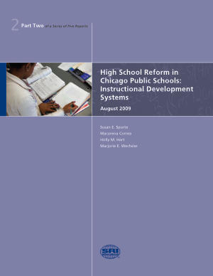 Part 2 - Reports on High School Reform in Chicago: IDS