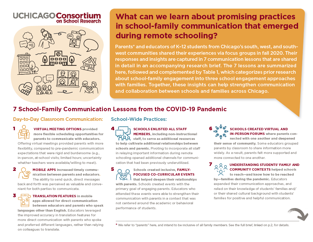 Improving School-Family Communication and Engagement: Handout
