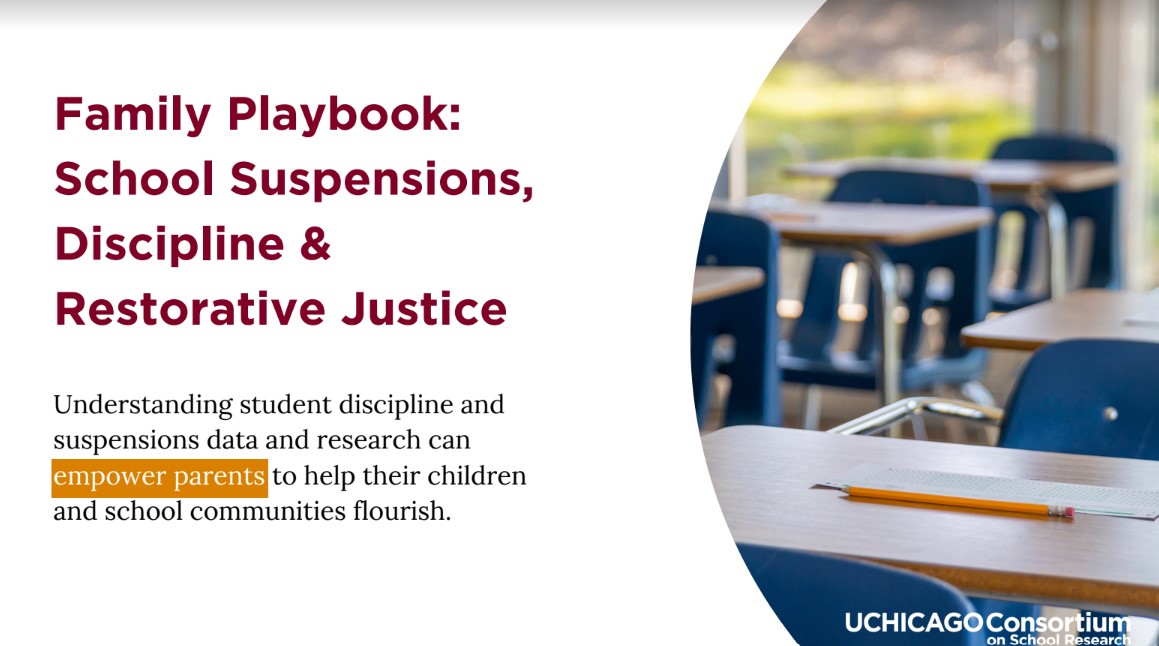 Family Playbook: School Suspensions, Discipline & Restorative Justice