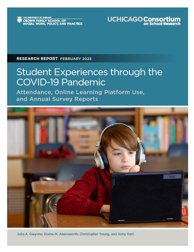 Student Experiences through the COVID-19 Pandemic: Attendance, Online Learning Platform Use, and Annual Survey Reports 