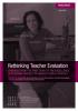 Rethinking Teacher Evaluation: Findings from the First Year of the Excellence in Teaching Project in Chicago Public Schools