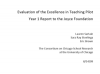 Evaluation of the Excellence in Teaching Pilot - Year One